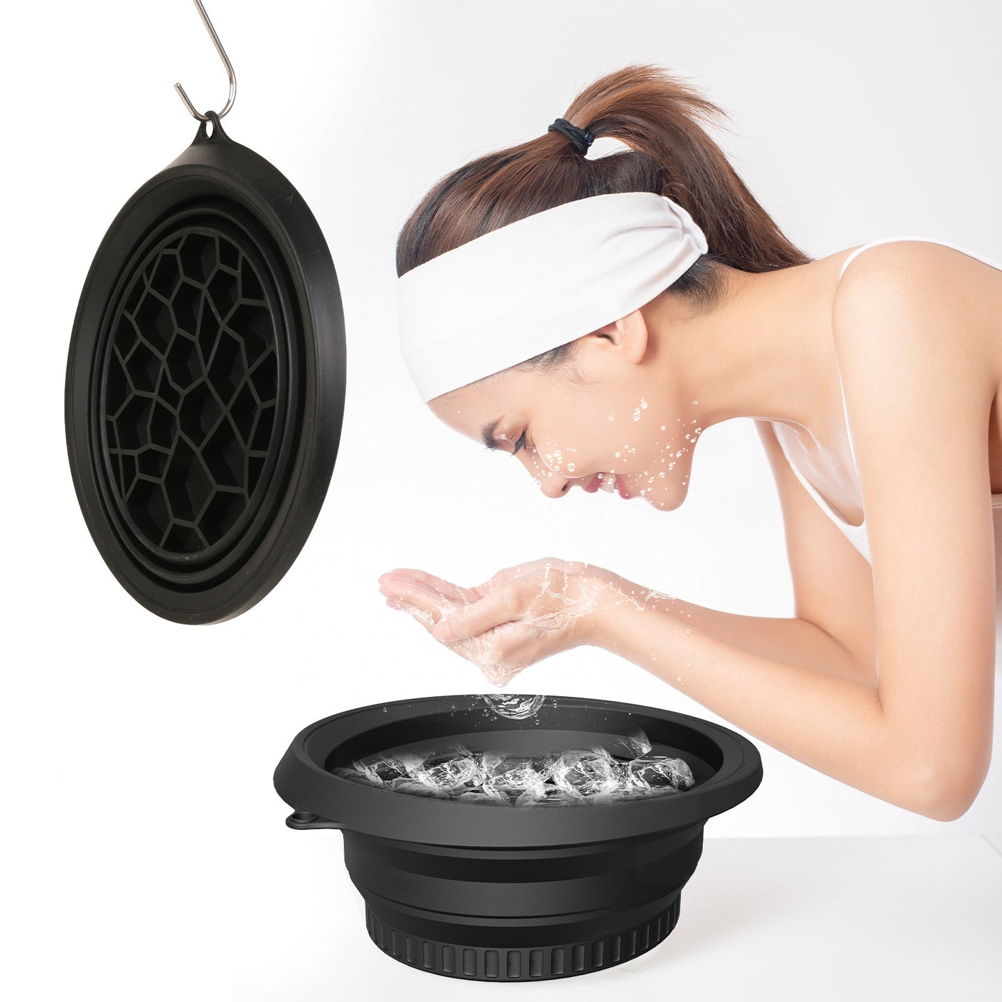 ICE FACE BATH BOWL FOR DEEP CLEANSING AND TIGHTENING SKIN