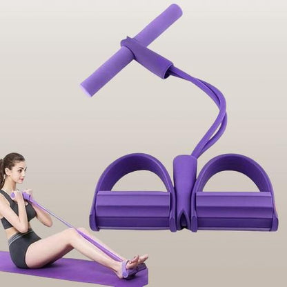 Multi-Function Pedal Resistance Band for Full-Body Yoga & Fitness (6 month warranty)