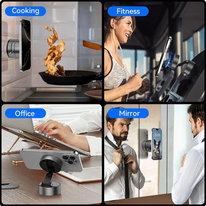 Vacuum Magnetic Suction Phone Holder (6 month Warranty)