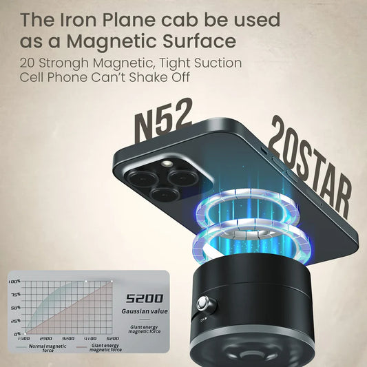 Vacuum Magnetic Suction Phone Holder (6 month Warranty)