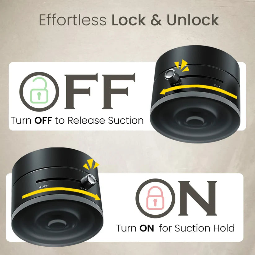Vacuum Magnetic Suction Phone Holder (6 month Warranty)